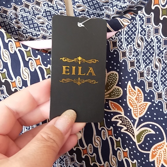 NWT Beautiful Batik Dress From Thailand Medium - Picture 7 of 8